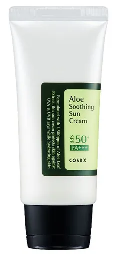 Cosrx opalovací krém Aloe Soothing Sun Cream SPF50+ 50 ml