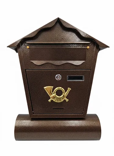 MAKRO - Schránka poštová MILANO II.hnedá