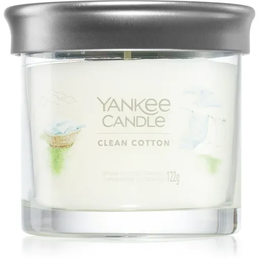 Yankee Candle Clean Cotton vonná sviečka Signature 122 g