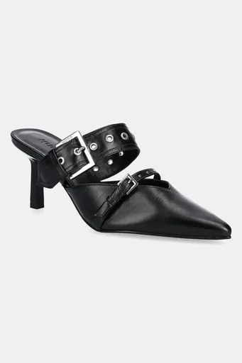 Kožené šľapky HUGO Katniss