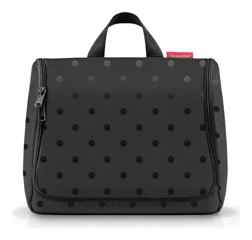 Toaletná taška Reisenthel Toiletbag XL Glossy dots black