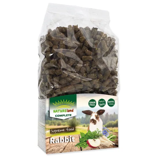 Nature Land Complete Krmivo granule pre zakrpatené králiky 900 g