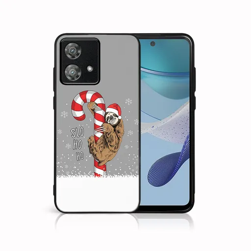 MY ART Kryt s vianočným dizajnom Motorola Edge 40 Neo CANDY (076)