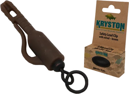 Kryston záveska s obratlíkom s krúžkom 10 ks - zelená