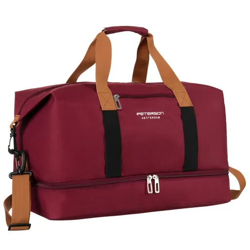 Víkendová taška s oddelenou vodeodolnou komorou na obuv