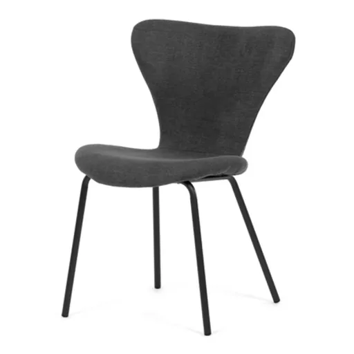 Jedálenská stolička Autronic 53x79 cm sivá látka CT-S8010 GREY2