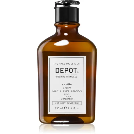 DEPOT 600 BODY SOLUTIONS NO. 606 SPORT HAIR & BODY šampón na vlasy a telo 250 ml