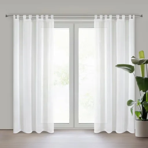 ArtFir Záclona LUCY PU | biela 140 x 250 cm