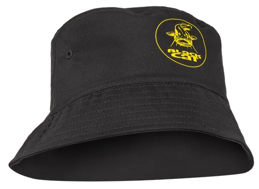 Black cat klobúk bucket hat