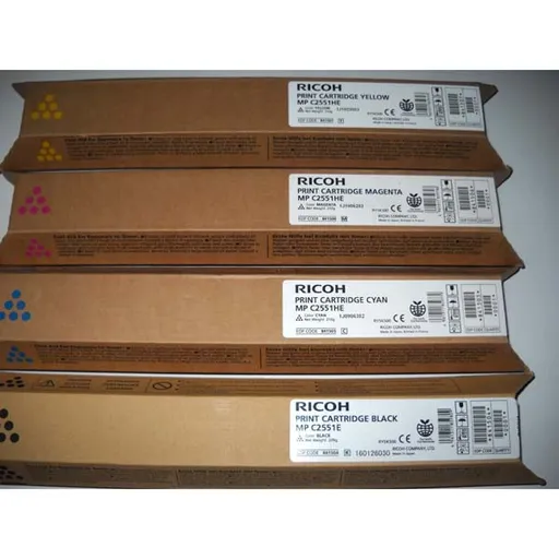 Ricoh originál toner 841505, 842064, 842468, cyan, 9500str., Ricoh MPC2551, 2551SP, 2031, 2051, 2531, O, azurová