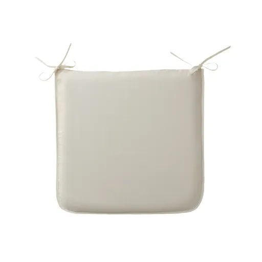 Súprava 2 jednofarebných štvorcových sedákov na stoličku