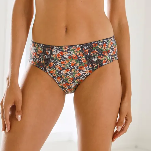 Súprava 2 nohavičiek s výšivkou kvetín Olbia