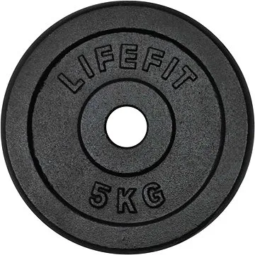 Kotúč Lifefit, 5 kg/tyč 30 mm (4891223097634)
