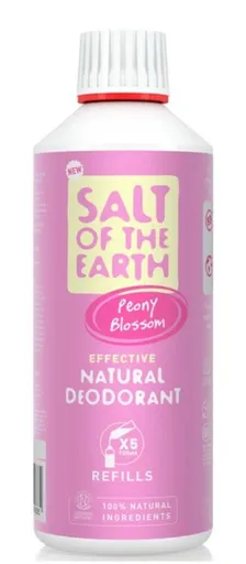 Prírodný kryštálový deodorant - kvet pivónie - náplň 500ml