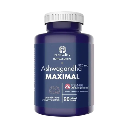 RENOVALITY Ashwagandha Maximal 90 kapsúl