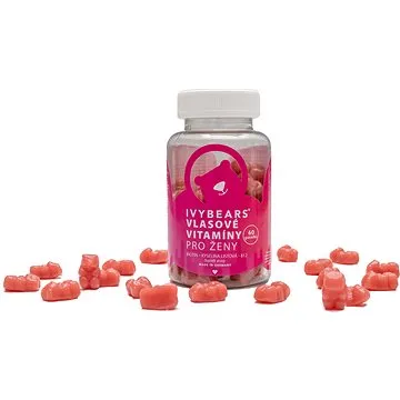 IVYBEARS Vlasové vitamíny pre ženy 60 ks (4260750620255)