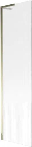 MEXEN/S - Next L vaňová zástena FIX 50 x 150, prúžky, zlatá 895-050-000-03-09-50