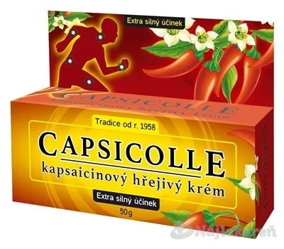 Capsicolle kapsaicinový krém extra hrejivý 50 g
