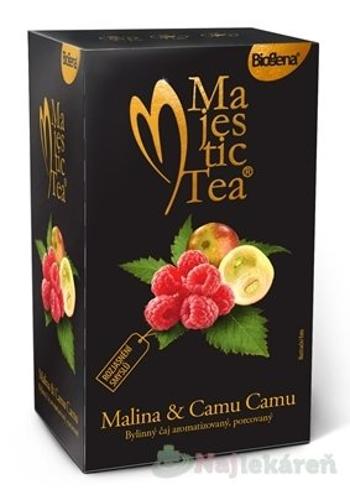 Biogena Majestic Tea Malina & Camu Camu, bylinný čaj 20x2,5g