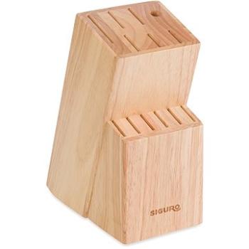 Siguro Drevený blok na 12 nožov + ocieľku (SGR-KB-W214LW)