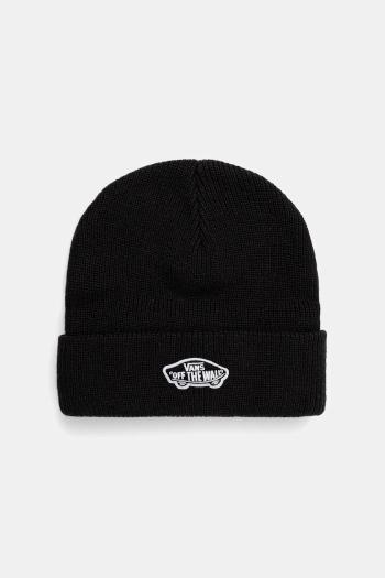Detská čiapka Vans Vans Classic Cuff Beanie čierna farba, VN000Q1FBLK1