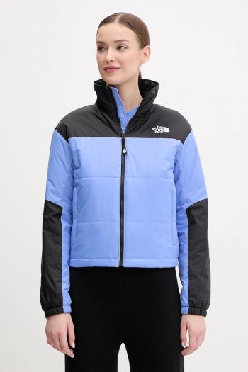 Bunda The North Face Gosei Puffer fialová farba, prechodná, NF0A879X0YI1
