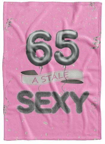 Deka Stále sexy – Ružová (vek: 65, Podšitie baránkom: NE)