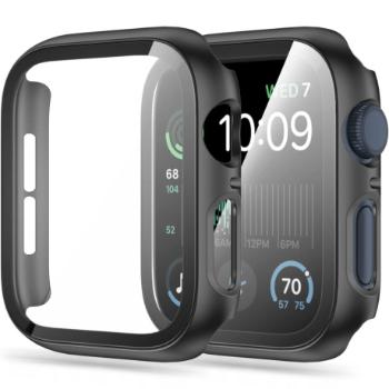 Tech-Protect Defense 360 puzdro s ochranným sklom na Apple Watch 4/5/6/SE 44mm, čierne