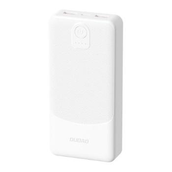 Dudao K10Pro Power Bank 20000mAh 2x USB 2.4A, biely