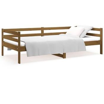 Váľanda medovohnedá 80 × 200 cm masívne borové drevo, 814677