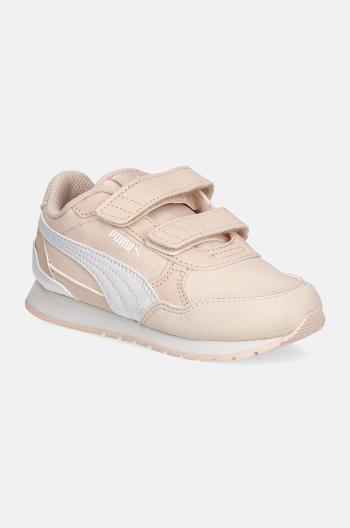 Detské tenisky Puma ST Runner v4 NL béžová farba, 399741