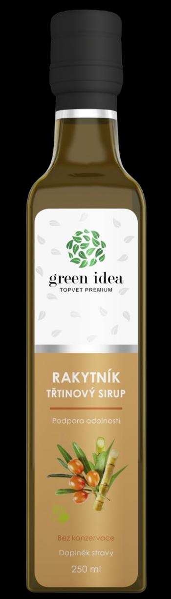 TOPVET Premium Green Idea Rakytníkový sirup v skle 250 ml