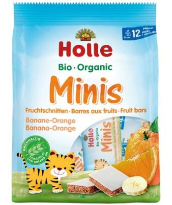 HOLLE Organické minis banánovo pomarančové 100 g