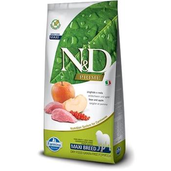 N&D grain free dog adult maxi boar & apple 12 kg (8010276036094)