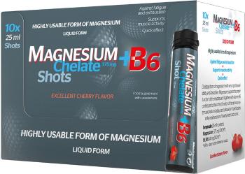 MAGNESIUM CHELATE SHOT Salutem Magnesium Chelate + B6 príchuť višňa, ampulky 10 x 25 ml