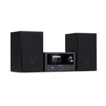 Auna Connect System Stereo, 40 W max., Internetové/DAB+/ FM rádio, CD prehrávač