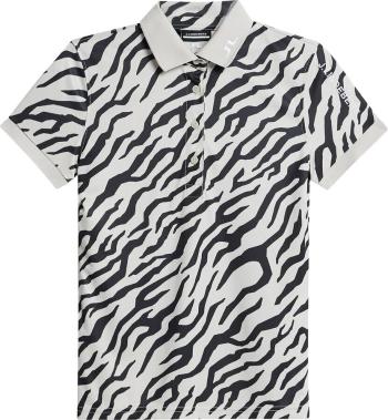 J.Lindeberg Tour Tech Print Tiger Moonbeam XS Polo košeľa