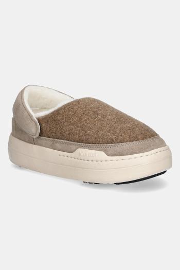 Papuče Moon Boot MB PARK CLOG FELT béžová farba, 80D2470090 L017