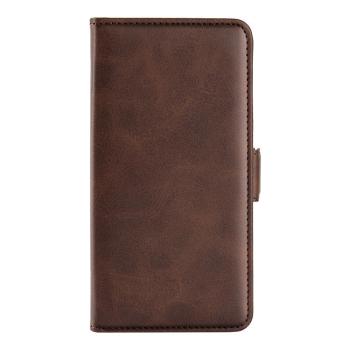 SIDE Peňaženkové puzdro pre Xiaomi Redmi Note 14 5G tmavohnedé