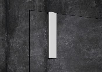 Stierka na sklo Hüppe Select+ matný chróm SL2501087