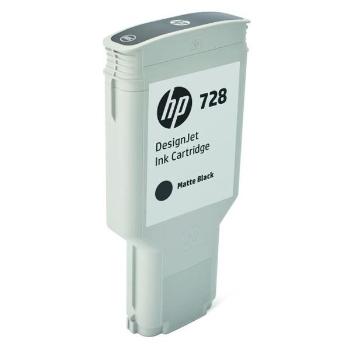 HP F9J68A - originálna cartridge HP 728, matne čierna, 300ml