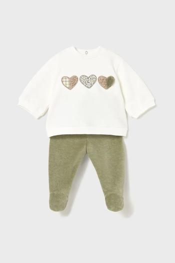 Sada pre bábätká Mayoral Newborn zelená farba, 2555
