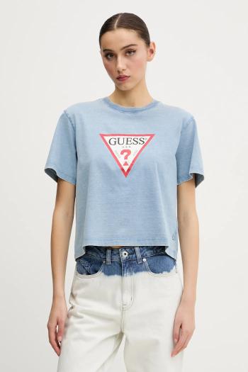 Bavlnené tričko Guess Jeans dámske, W5GI20 KCTG1