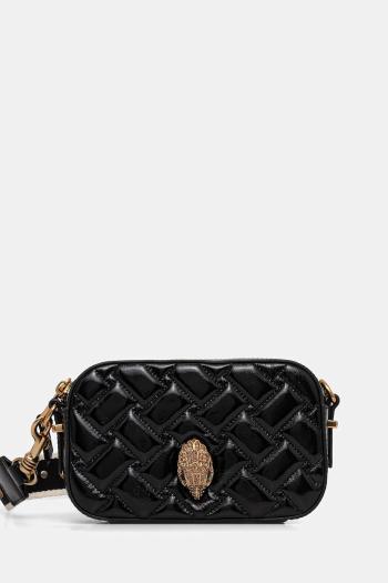 Kožená kabelka Kurt Geiger London KENSINGTON čierna farba, 9078900319