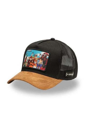 Šiltovka Capslab x Naruto čierna farba, s nášivkou, CL/NS4/1/CT/JIN