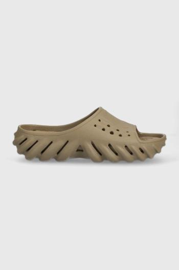 Šľapky Crocs Echo Slide 208170.2G9-2G9, hnedá farba,