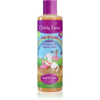 Childs Farm Hair & Body Wash umývateľná emulzia na telo a vlasy Blackberry & Organic Apple 250 ml