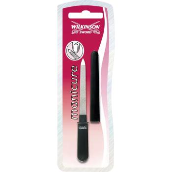 Wilkinson Sword Pilník z pochrómovanej nerezovej ocele s puzdrom (Manicure Pocket Sapphire Nail File)