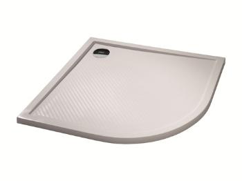 Sprchová vanička štvrťkruhová Hüppe Purano 90x90 cm liaty mramor 202151.055