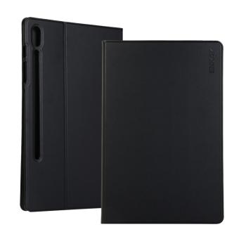 ENKAY LEATHER Zaklápací obal pre Samsung Galaxy Tab S6 (T860 / T865) čierny